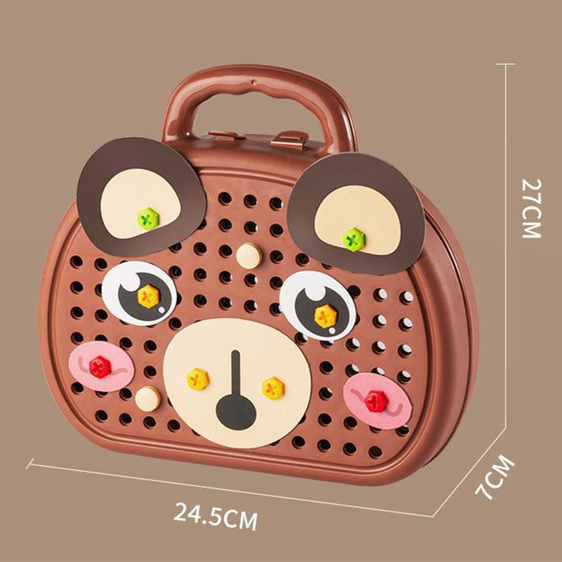 Jeu boîte à outils magique avec perceuse