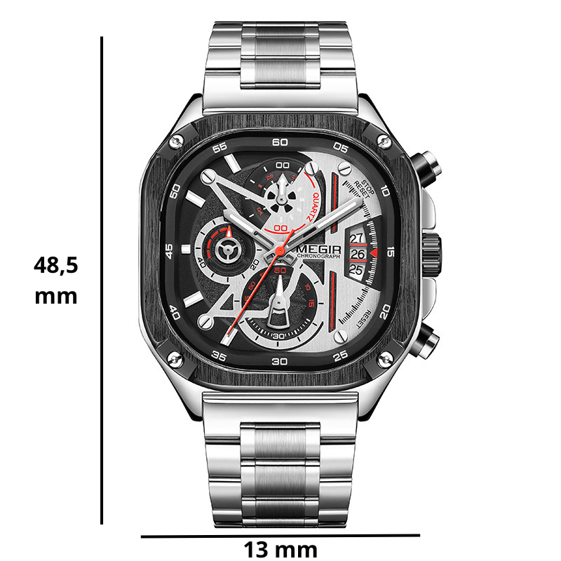 Montre multifonction pour homme