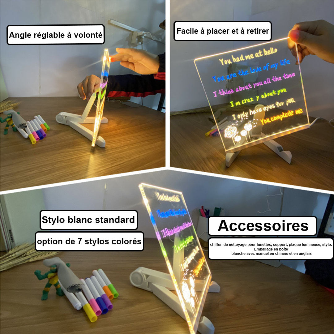 Tableau Lumineux Multicolore à LED