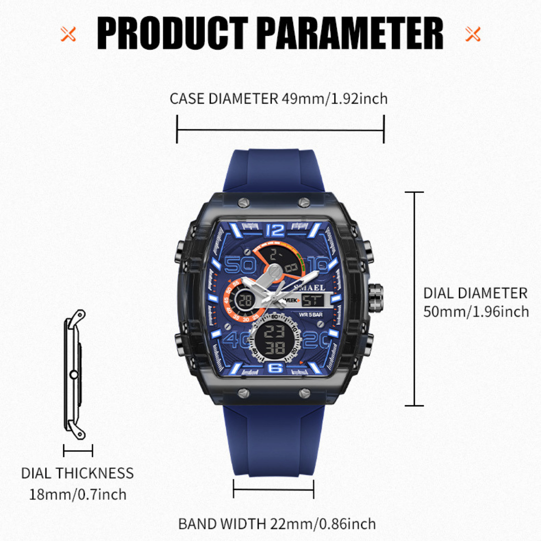 Montre de sport pour hommes