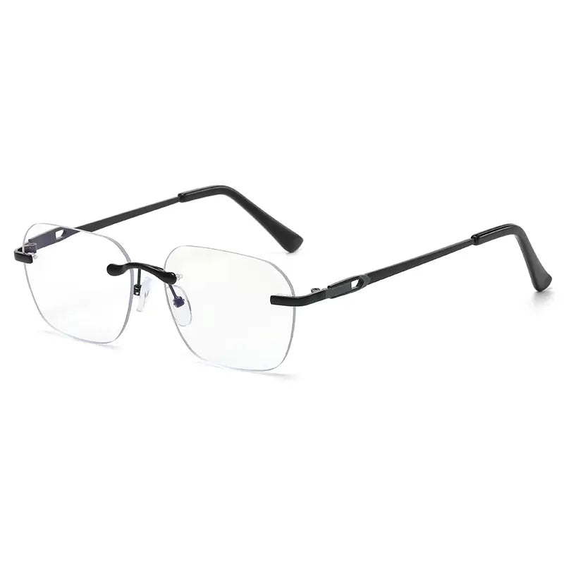 Lunettes photochromiques sans monture noires
