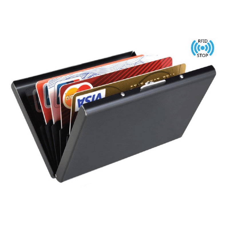 Portefeuille de protection en acier inoxydable