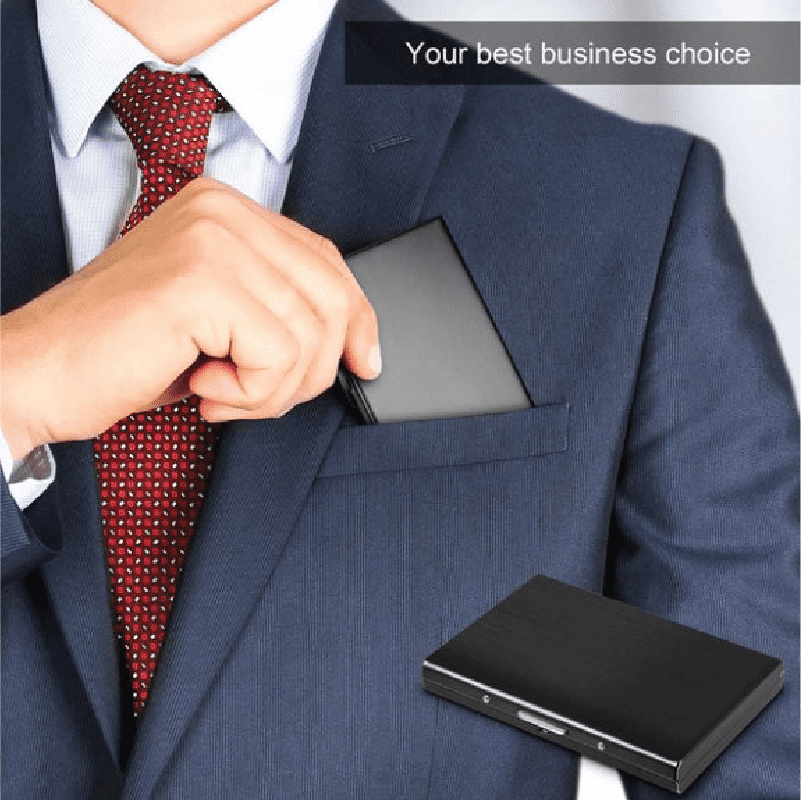 Portefeuille de protection en acier inoxydable SN