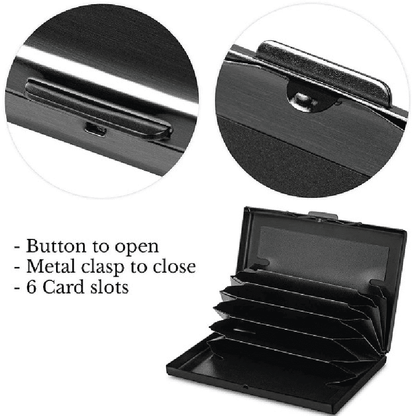 Portefeuille de protection en acier inoxydable sn