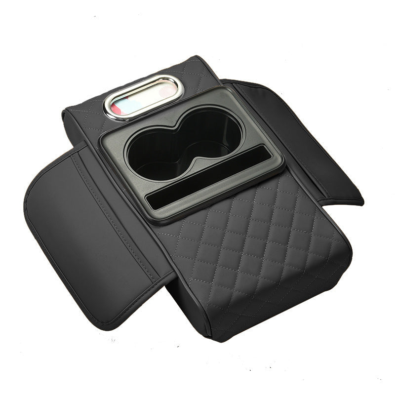 Organiseur Accoudoir Multifonction avec Porte-Gobelet TC