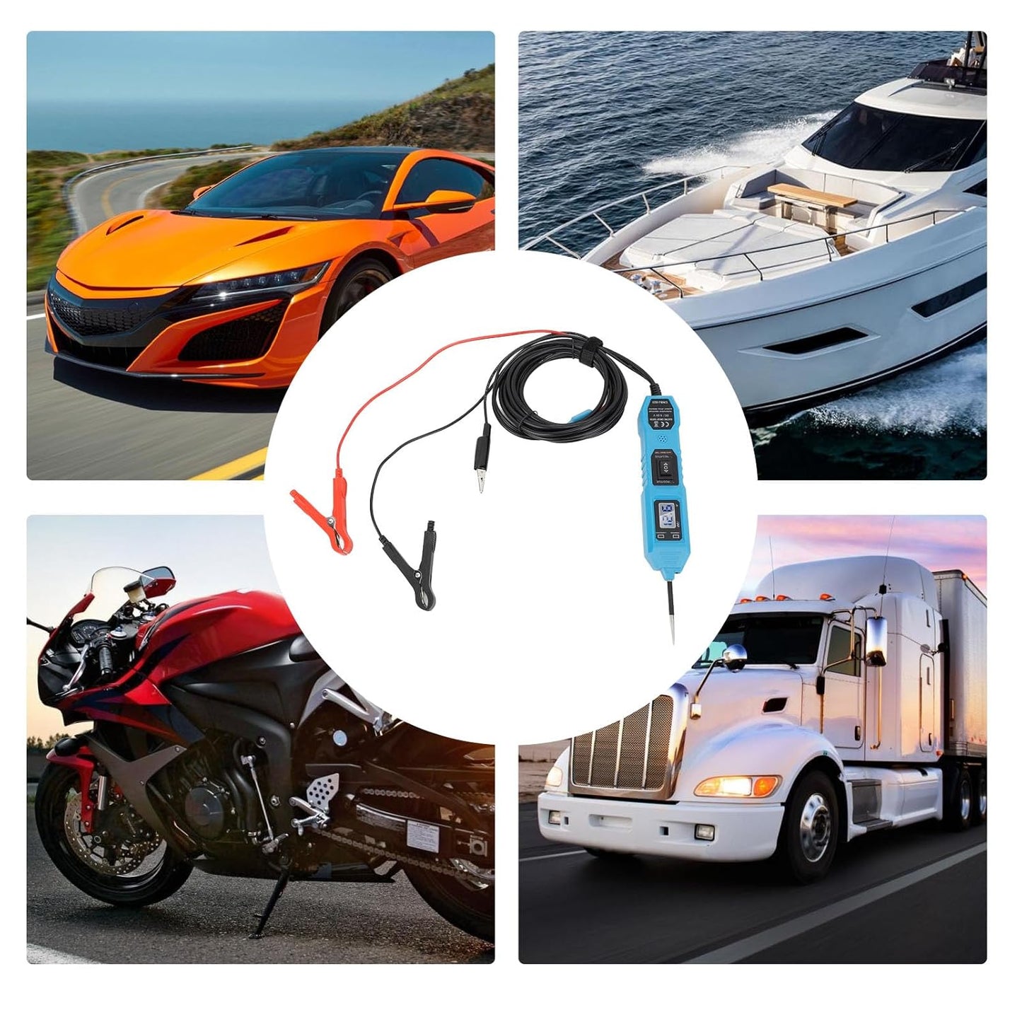 Testeur de circuit électrique pour automobile