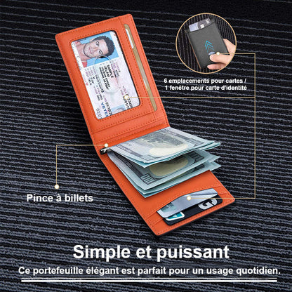 Portefeuille des cartes pour homme