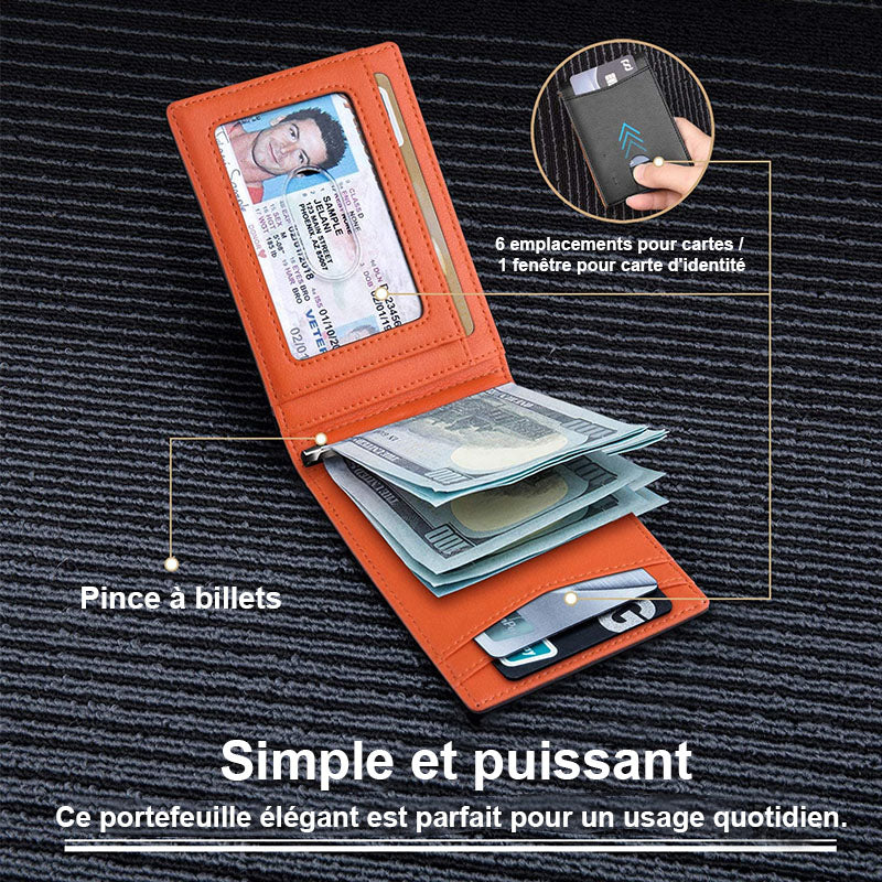 Portefeuille des cartes pour homme bf