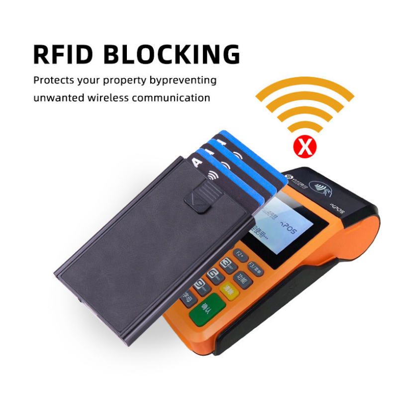 porte-cartes Slim et minimaliste