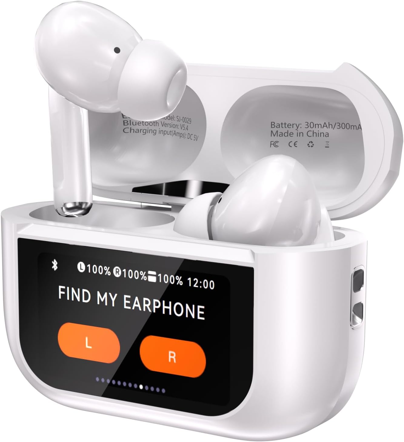 Écouteurs Bluetooth avec écran tactile