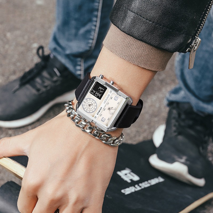 Montre numérique pour hommes