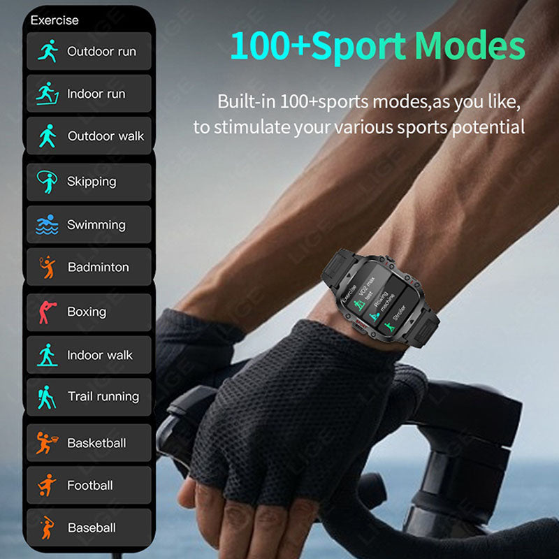 Montre smart pour homme gb