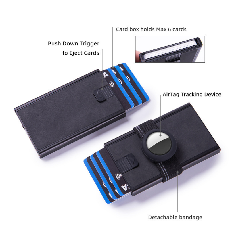 porte-cartes Slim et minimaliste