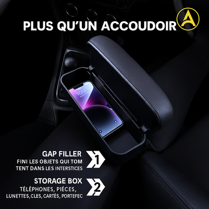 Accoudoir Voiture Ajustable & Confort