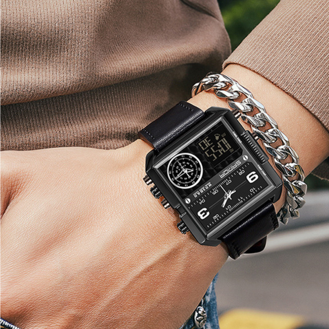 Montre numérique pour hommes