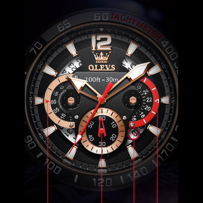 montres-bracelets à quartz pour hommes