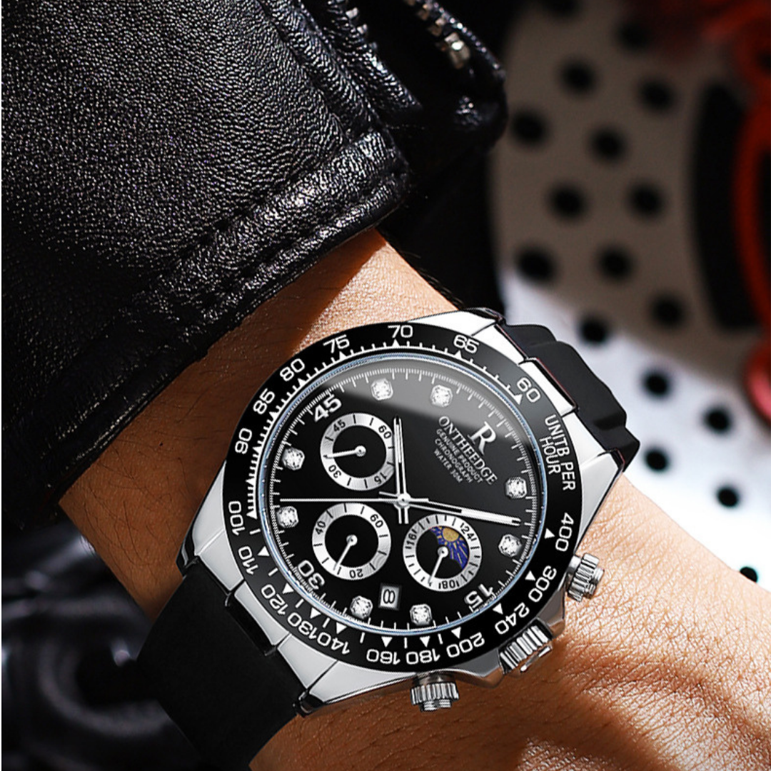 Montres à quartz analogiques pour hommes