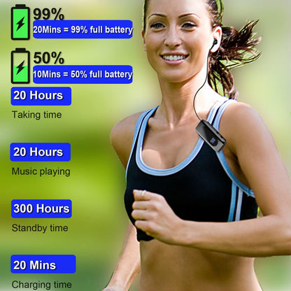 Écouteur rétractable Bluetooth pratique