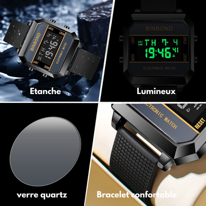 Montre militaire de sport pour hommes