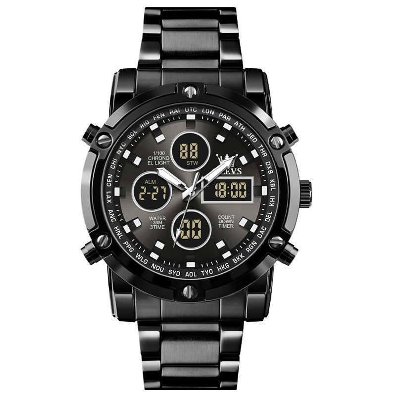 Montre-bracelet pour homme multifonction