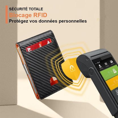 Portefeuille des cartes pour homme