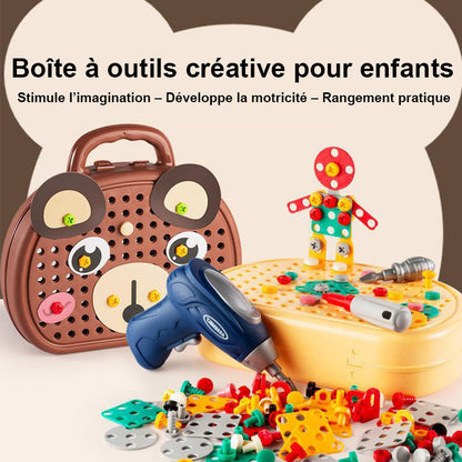 Jeu boîte à outils magique avec perceuse