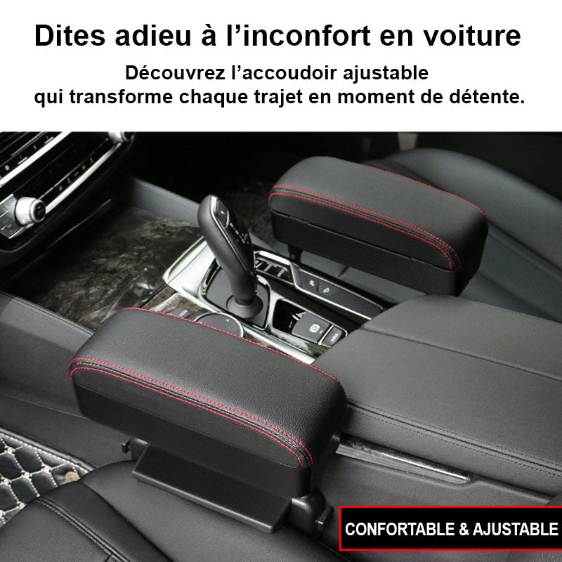 Accoudoir Voiture Ajustable & Confort