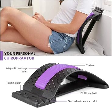 Civière Dorsale Orthopédique - Soulage le mal de dos et corrige la posture