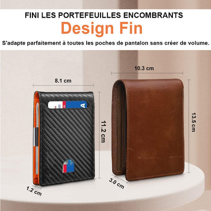 Portefeuille des cartes pour homme bf