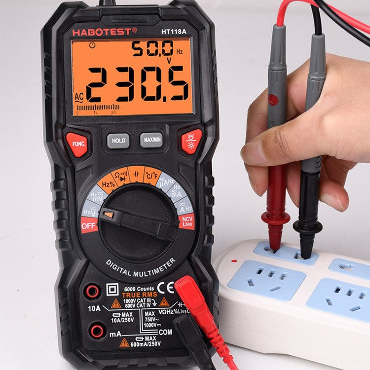 Multimètre digital avec étui