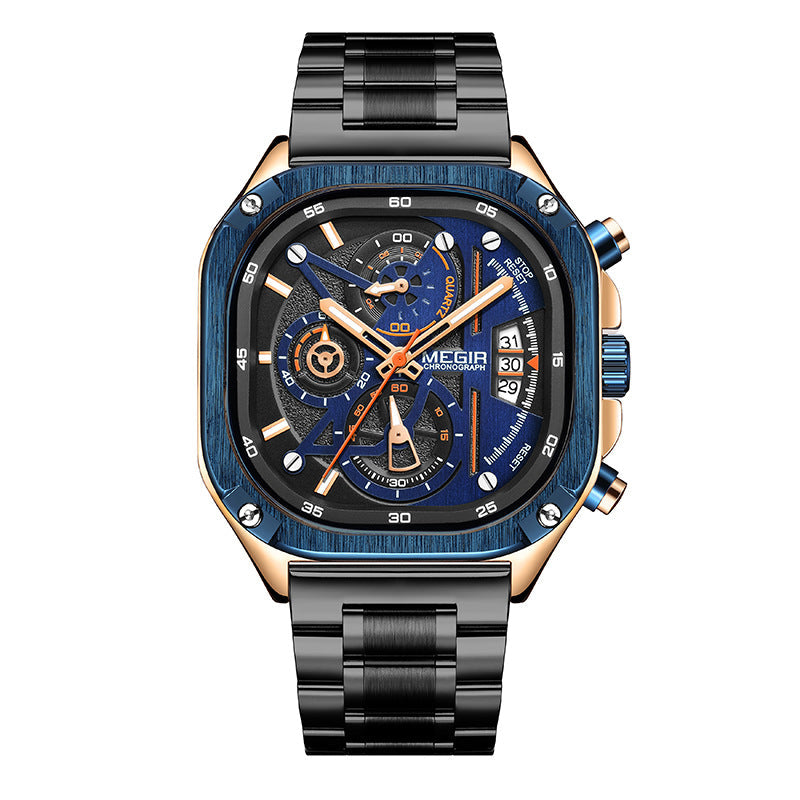 Montre multifonction pour homme