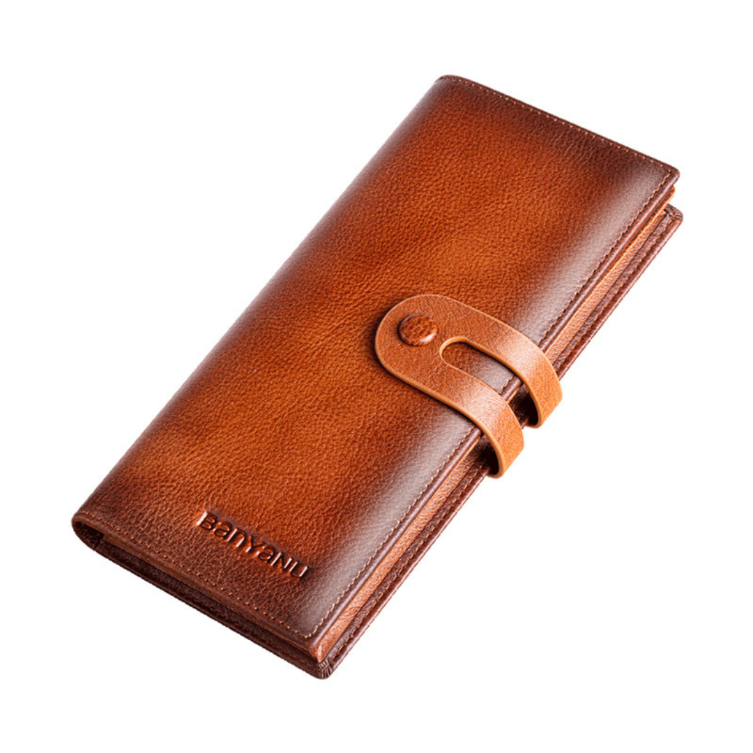 Portefeuille longue multi carte rétro ml