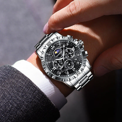 Montre à Quartz Automatique pour Homme – Élégance et Précision au Quotidien