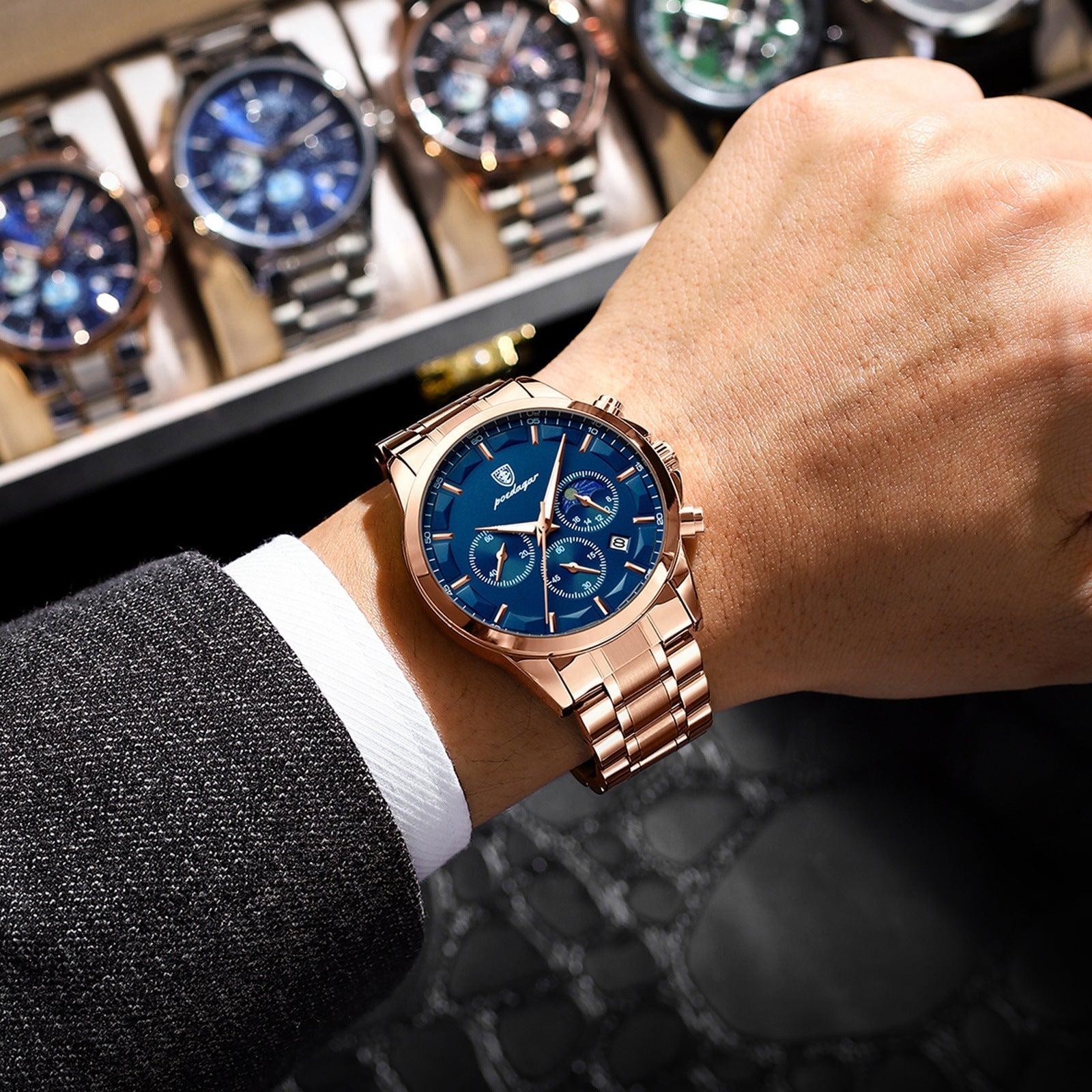 Montre élégante pour homme