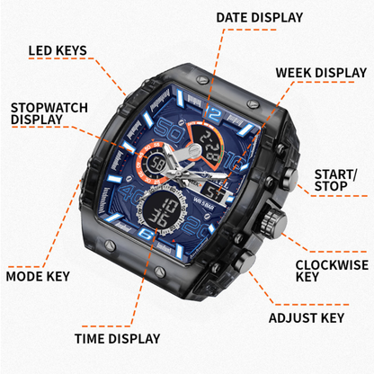 Montre de sport pour hommes