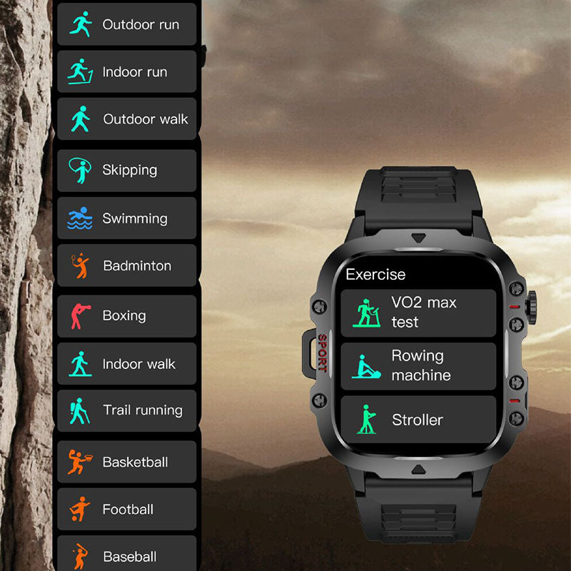 Montre smart pour homme gb