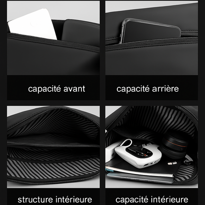 sac à bandoulière fonctionnelle pour homme