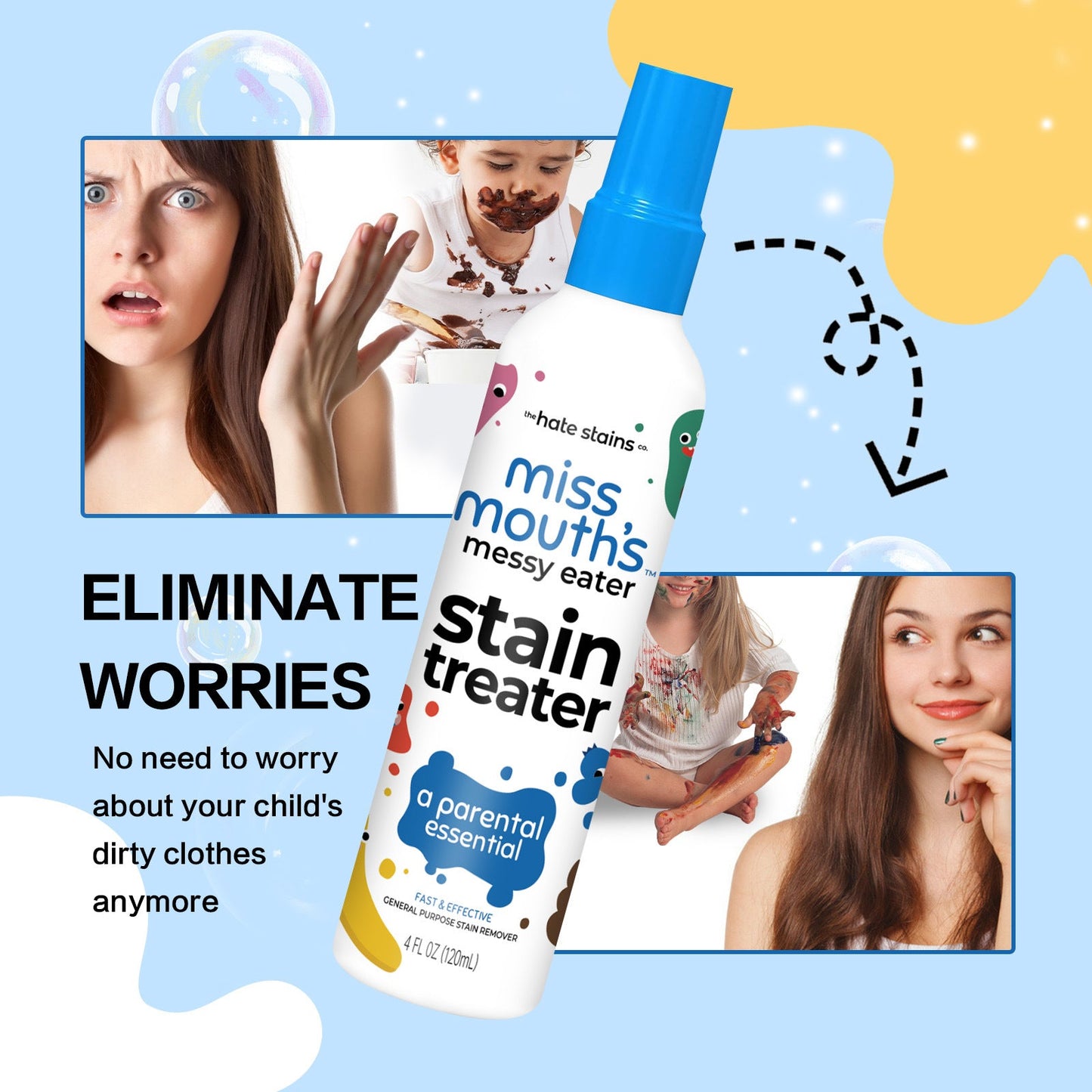 Spray détachant ultra-rapide