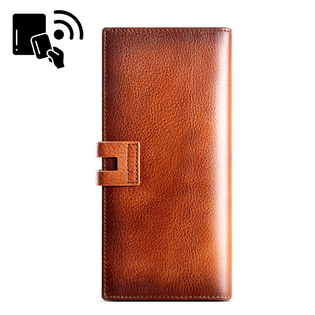 Portefeuille longue multi carte rétro ml