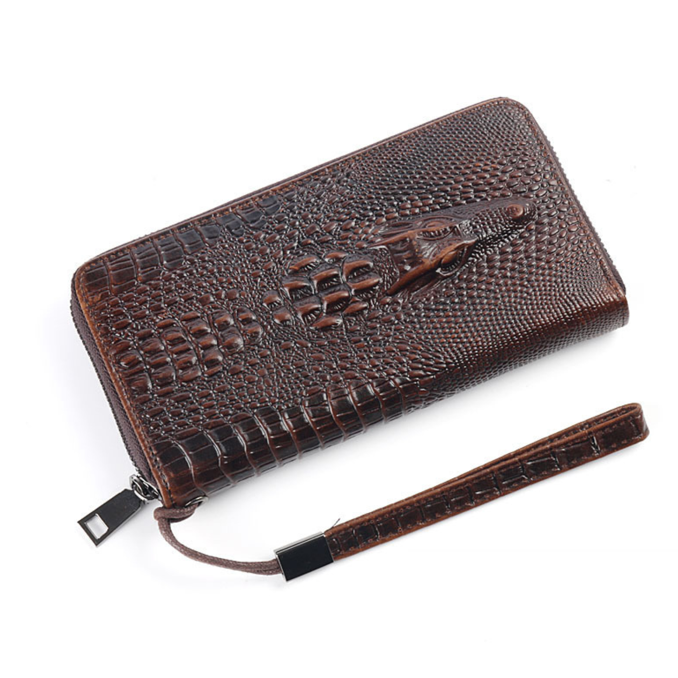 Portefeuille Long Style Crocodile