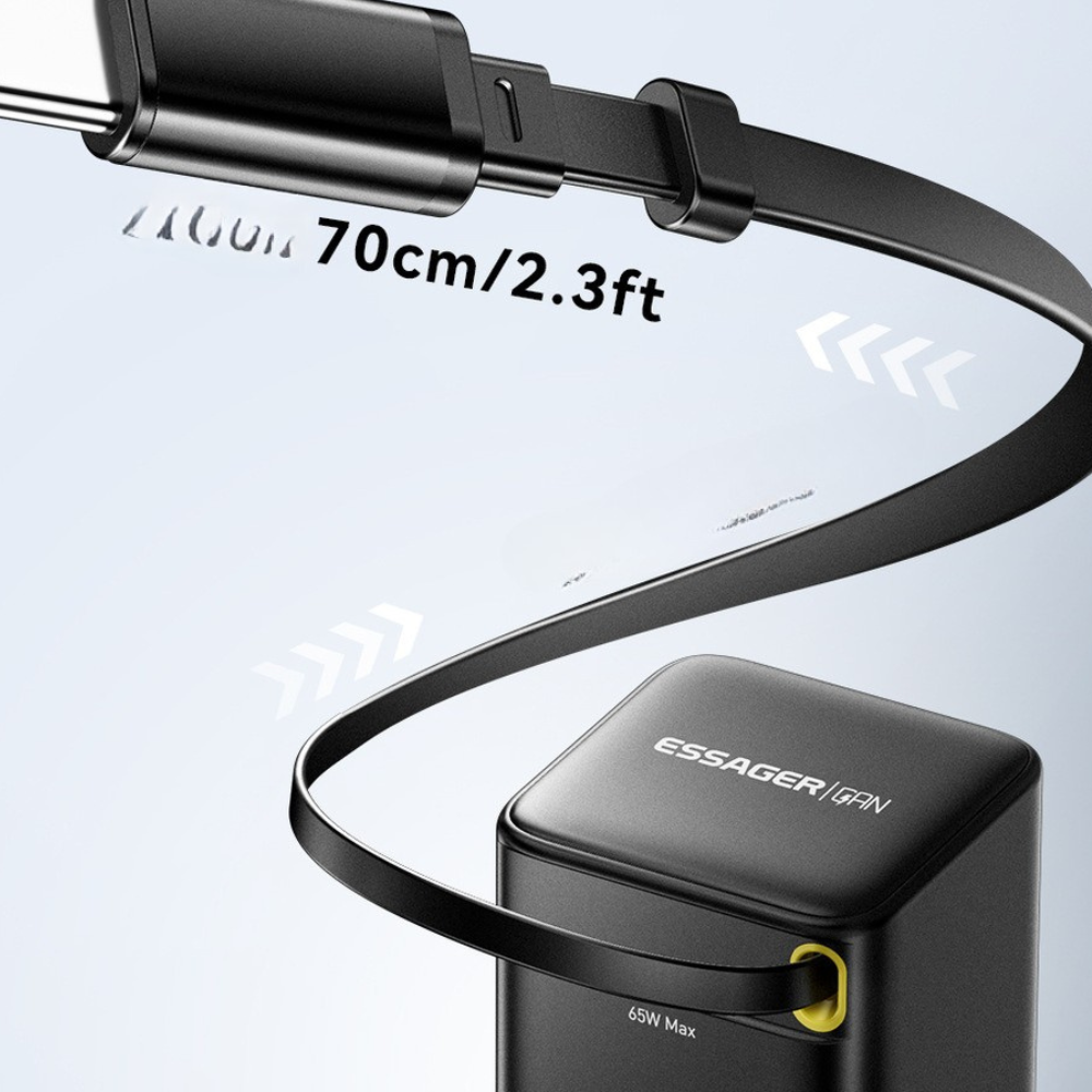 Chargeur Portable Ultra Rapide 65W