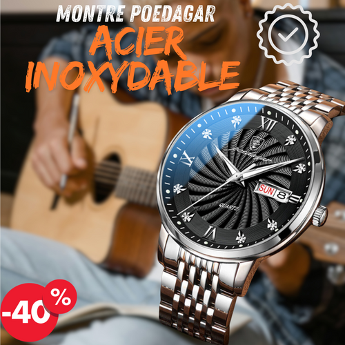 Découvrez les Montres de Luxe 2024 en acier inoxydable haute qualité, résistantes à l'eau