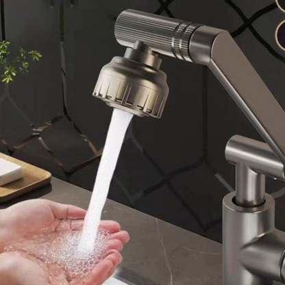 Robinet de lavabo rotatif unique