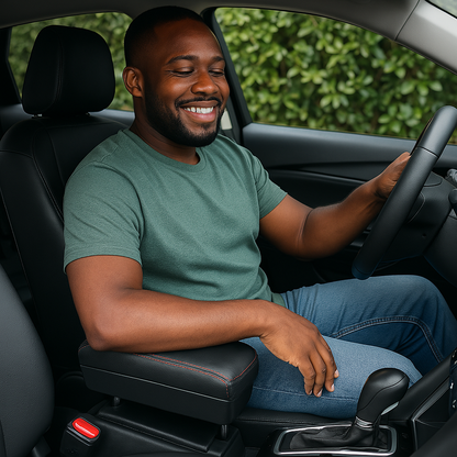 Accoudoir Voiture Ajustable & Confort