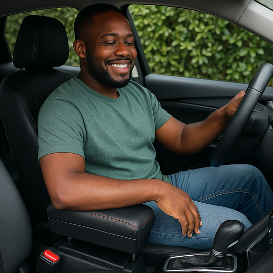 Accoudoir Voiture Ajustable & Confort