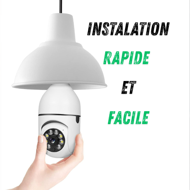 Caméra de surveillance à sécurité total