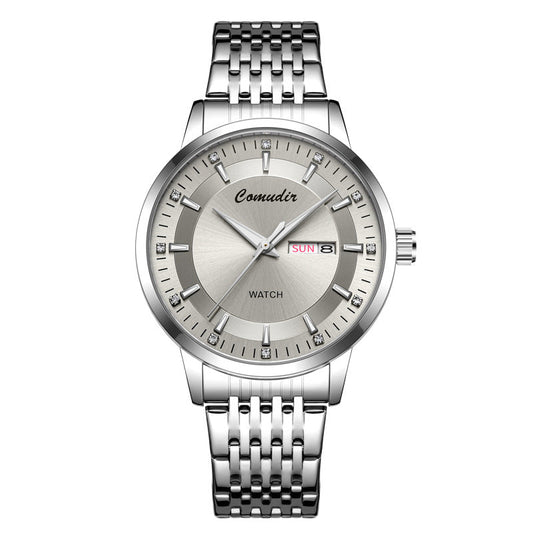 Montre automatique double calendrier pour hommes